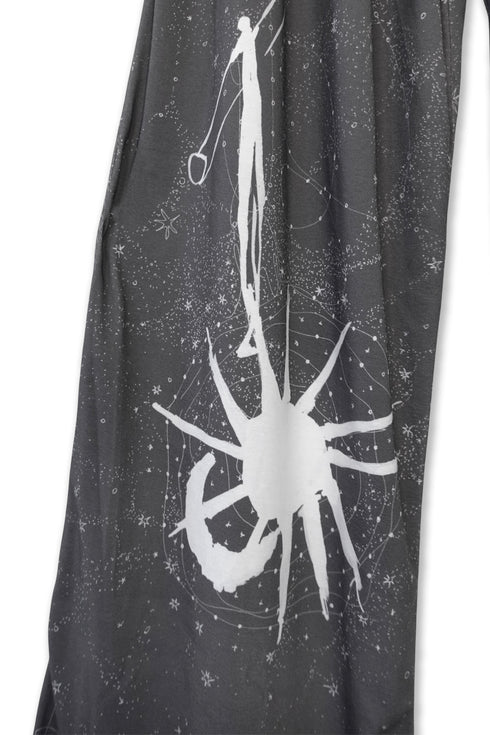 Mayte × Cycle DRAWING PANTS "moon and sun"